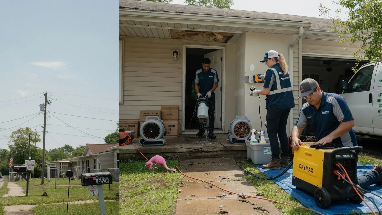 Storm Damage Water Removal in Hillsboro, MO near me